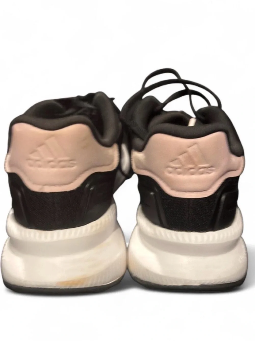 adidas Black and Light Pink Women's Running Shoes